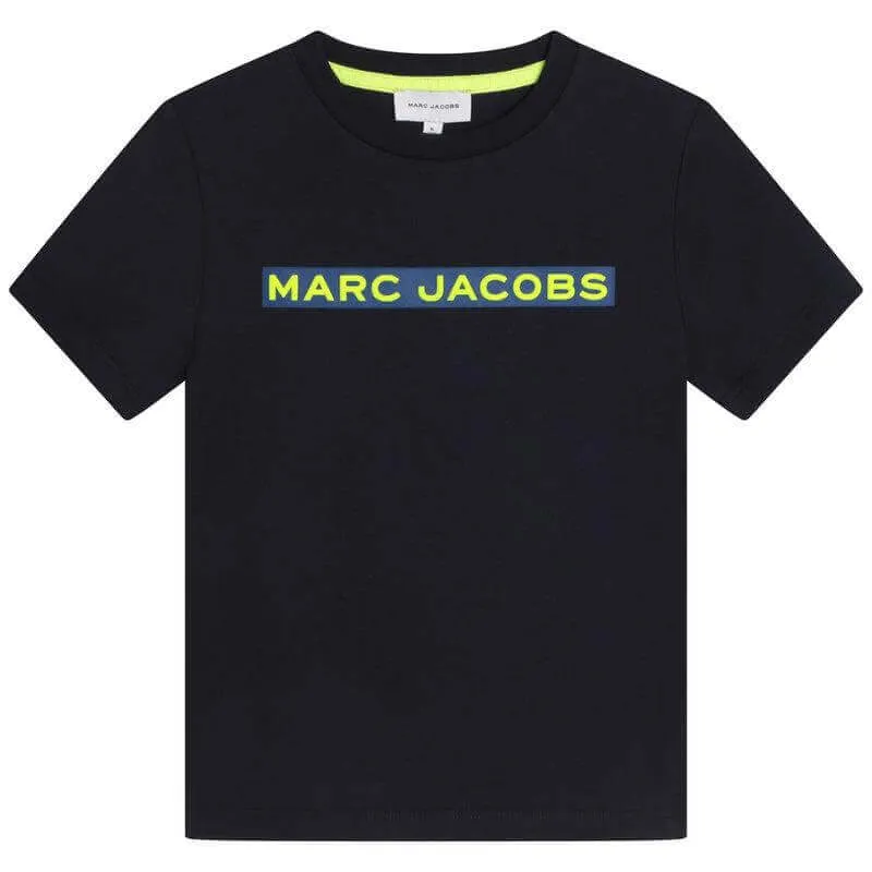 T-shirt pour garçons avec logo marine