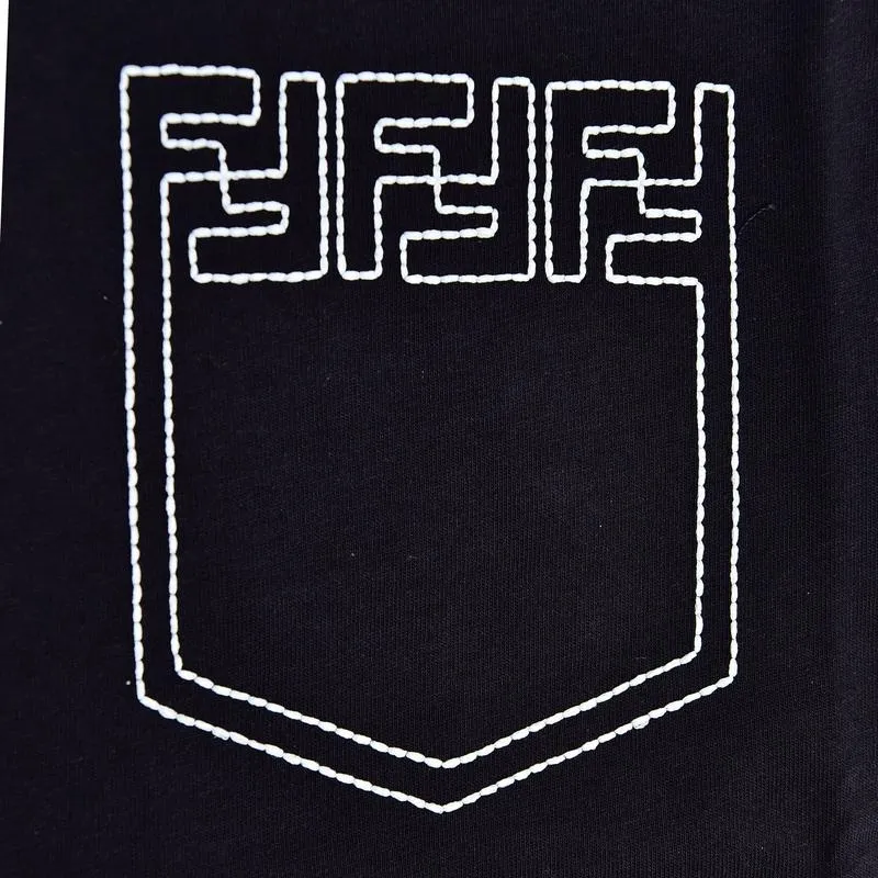 T-shirt pour garçons avec logo marine
