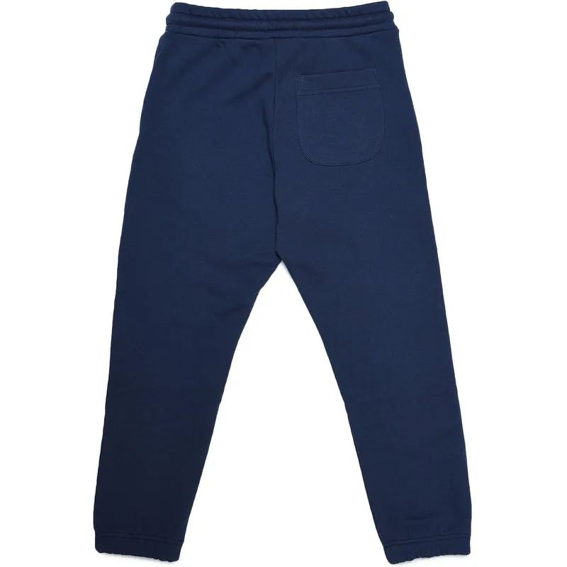 Jogging Garçon Logo Marine Orange