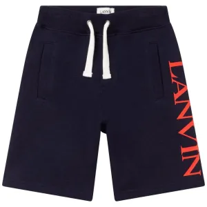 Short Garçon Marine / Rouge