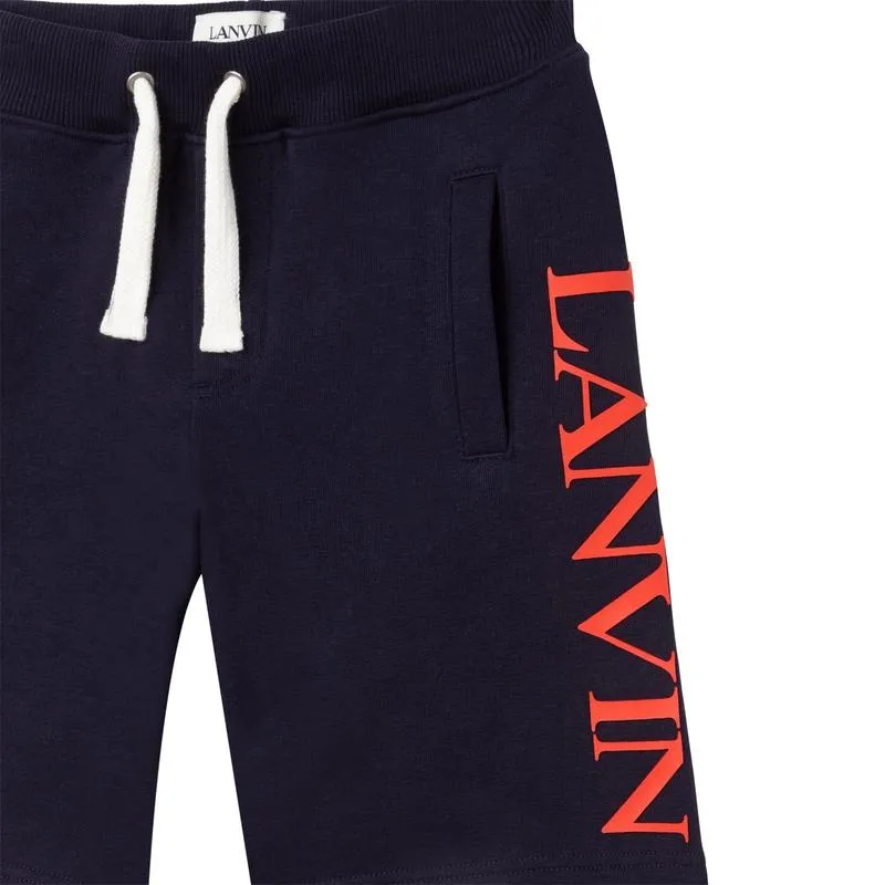 Short Garçon Marine / Rouge