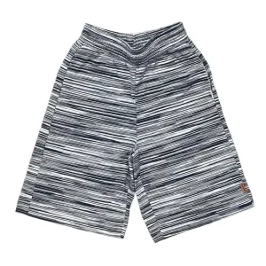 Short en Maille Rayé Marine pour Garçons