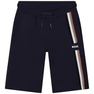 Short Marine à Rayures pour Garçons