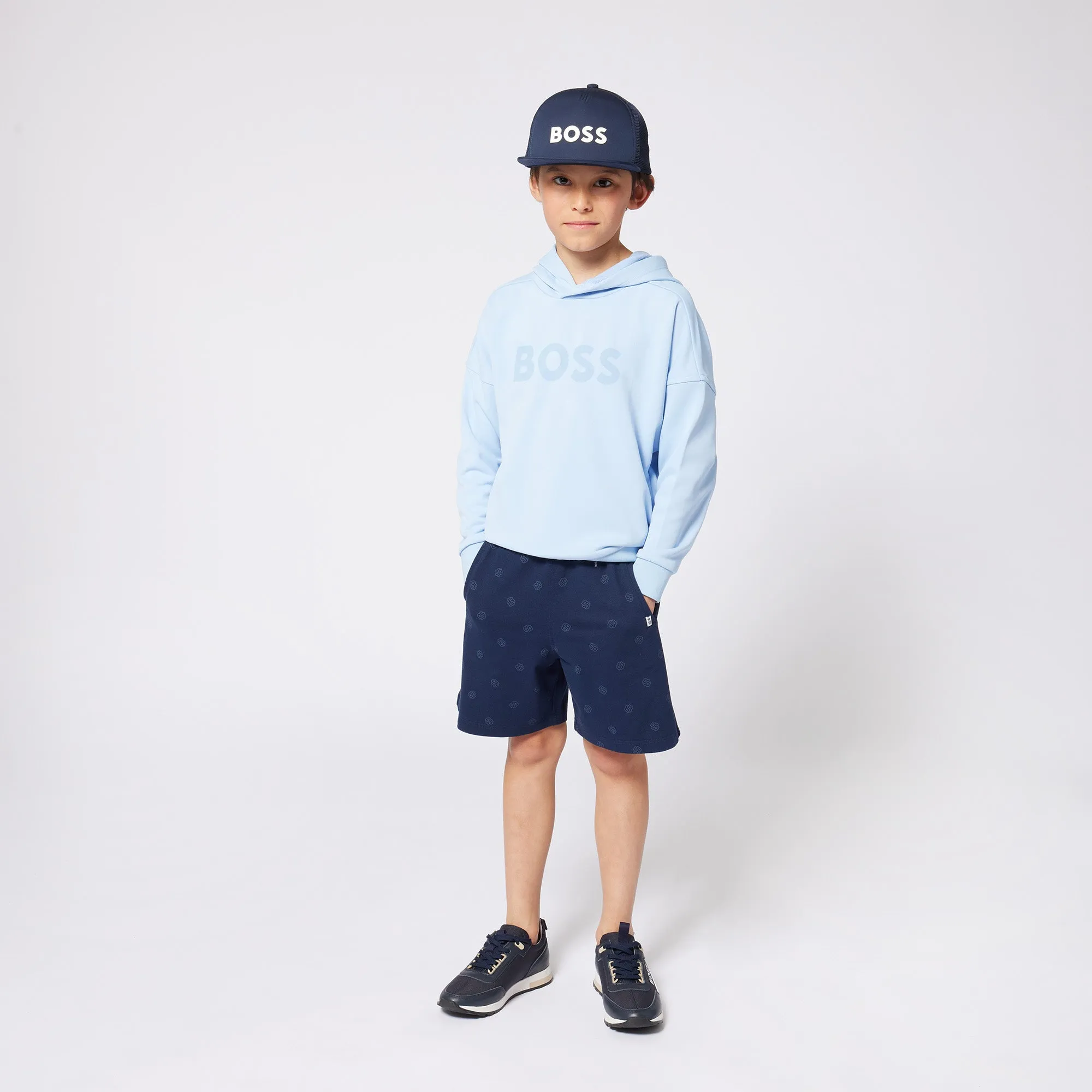 Short de bain marine pour garçons