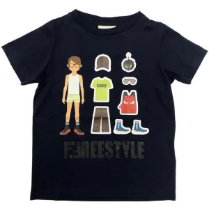 T-shirt marine pour garçons
