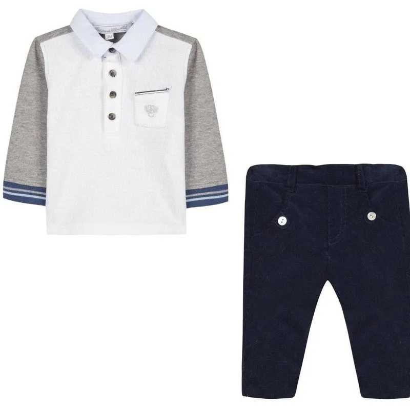 Ensemble de pantalon marine pour garçons