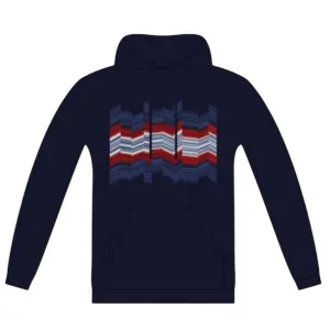 Pull à capuche marine pour garçons