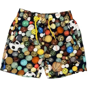 Short de bain multi-couleurs Ninja pour garçons