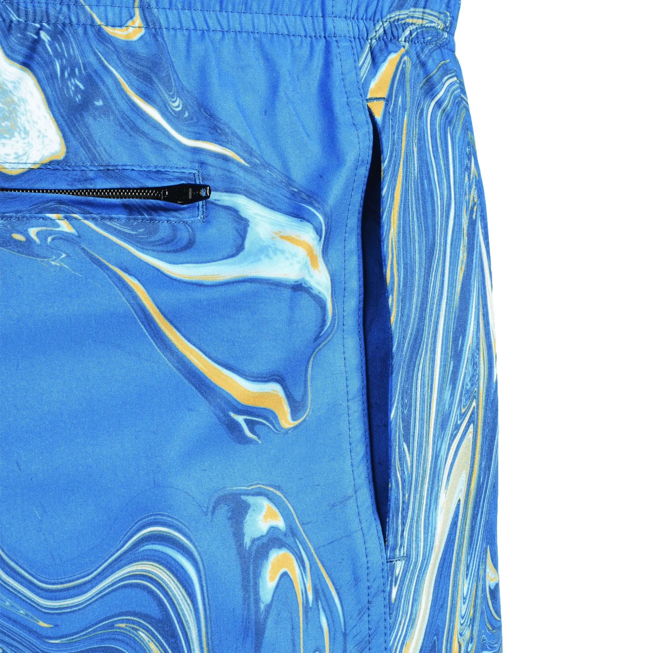Short de bain bleu pétrole pour garçons