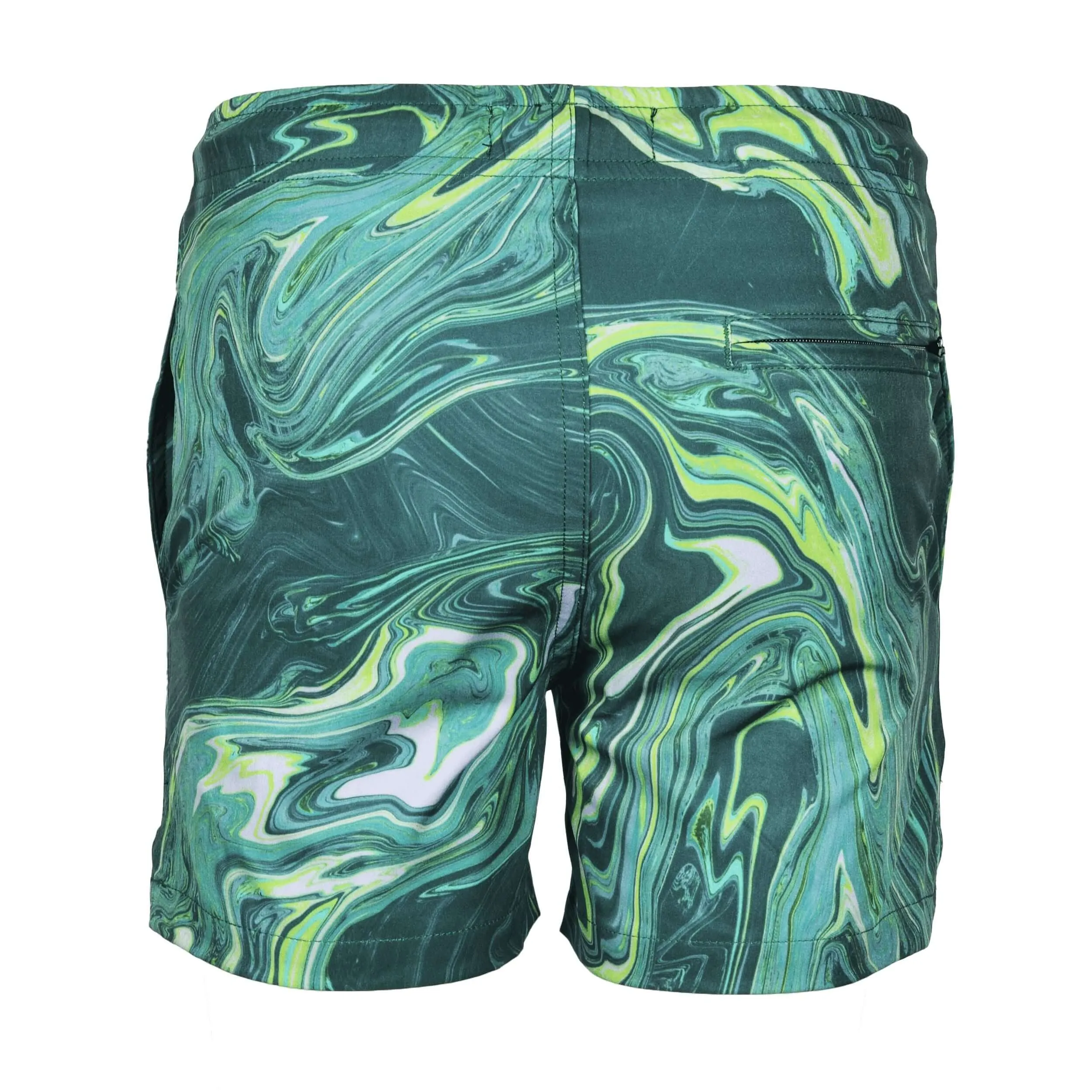 Short de bain vert pétrole pour garçons