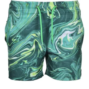 Short de bain vert pétrole pour garçons