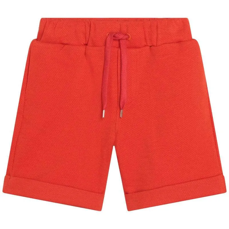 Short Orange pour Garçons