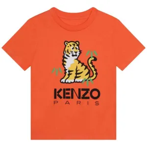 T-shirt Tiger KOTORA Orange pour Garçons