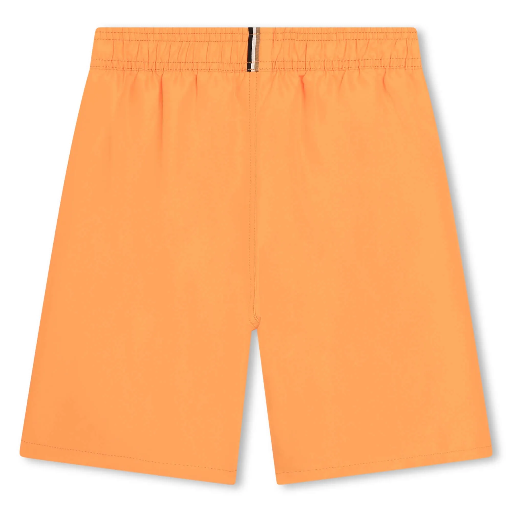 Short de bain pour garçons avec logo orange