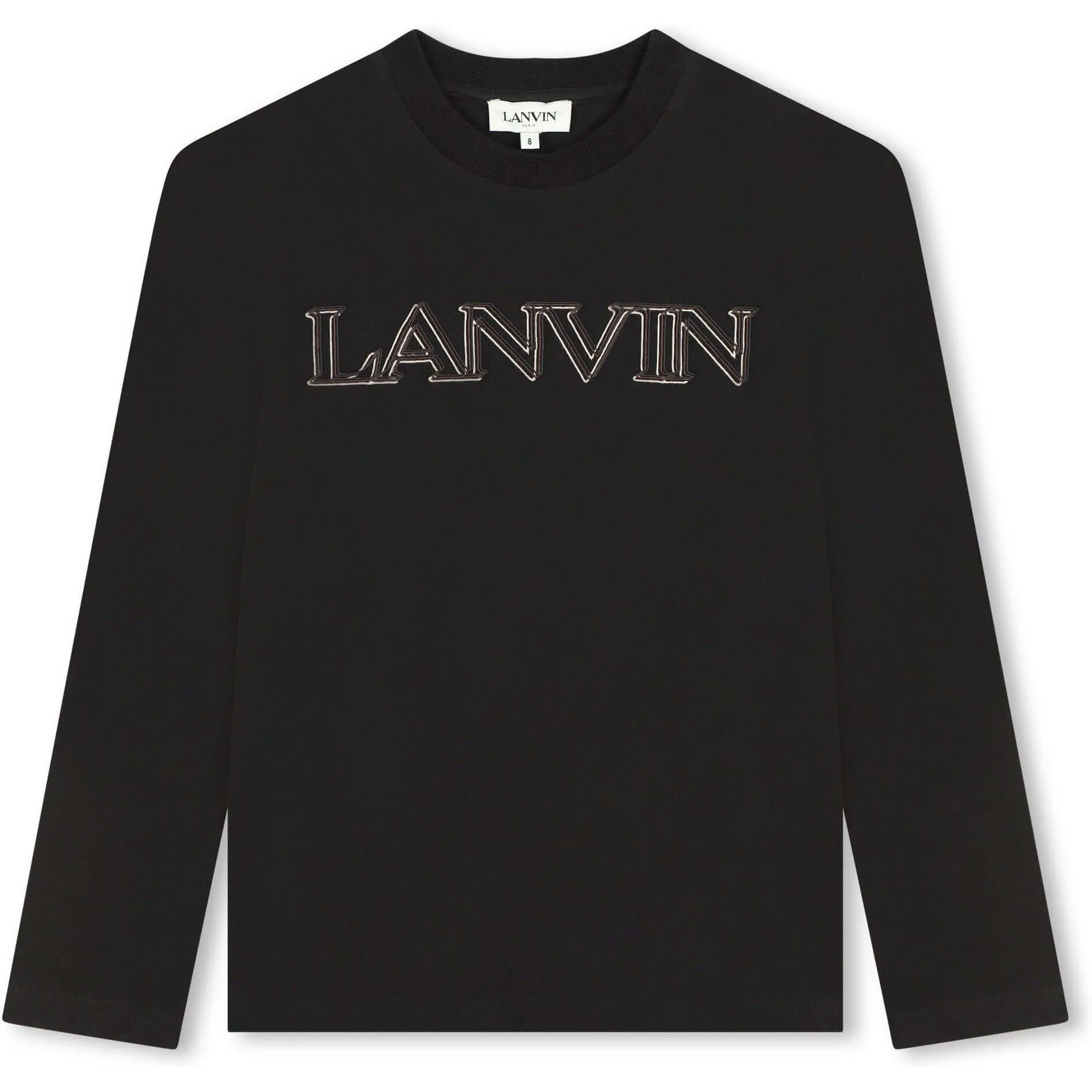 T-shirt pour garçons bio avec logo noir