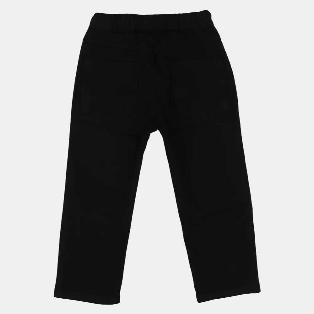 Pantalon en gabardine uni pour garçons