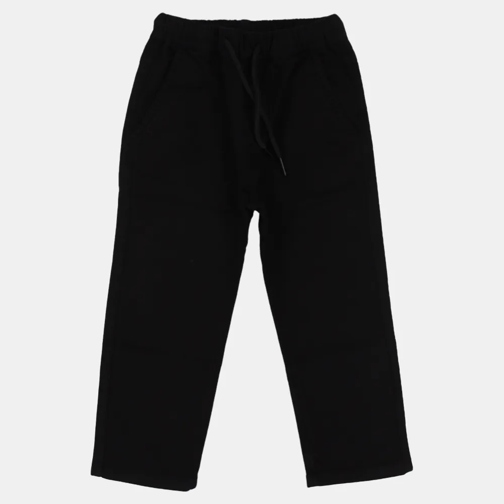 Pantalon en gabardine uni pour garçons