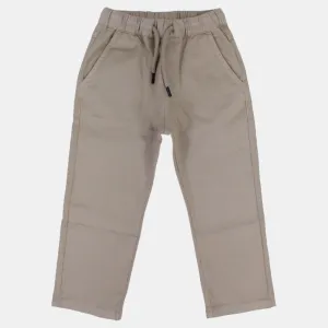 Pantalon en gabardine uni pour garçons