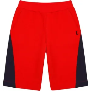 Shorts Garçon Rouge et Marine