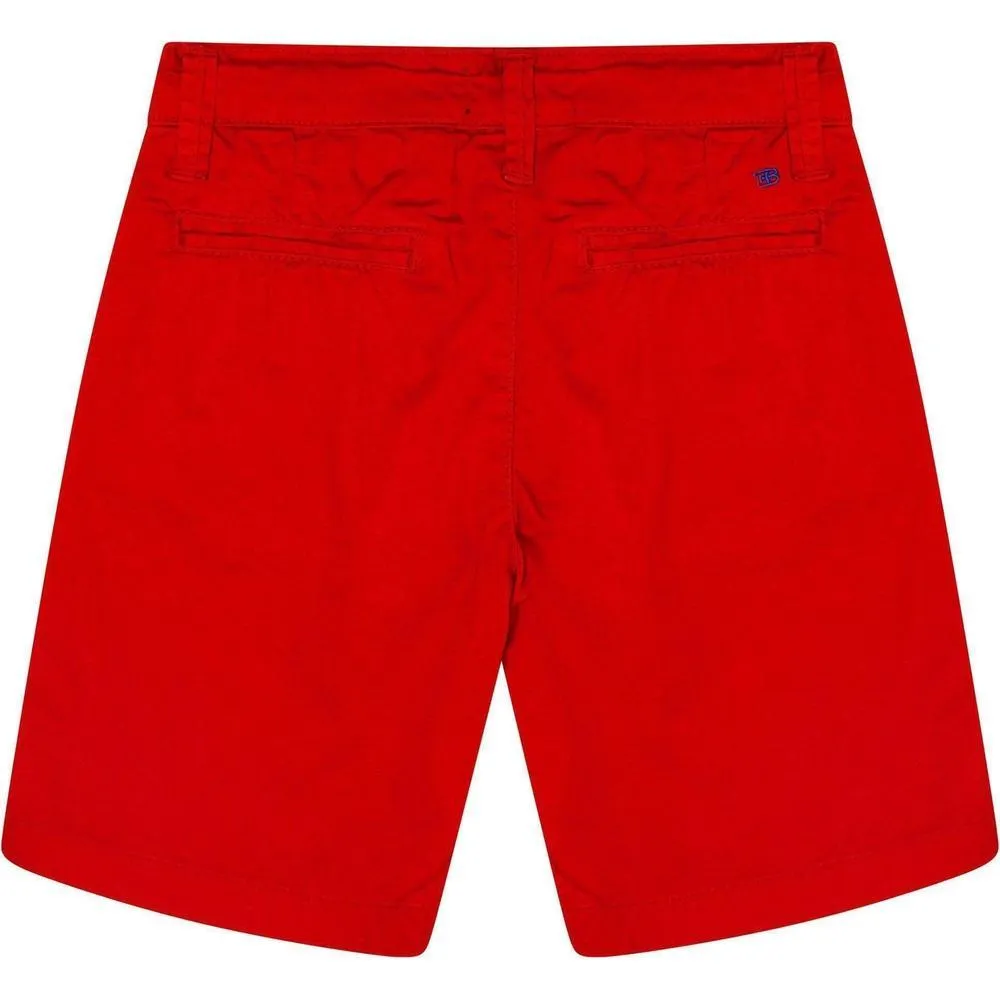 Short 'Daniel' Rouge pour Garçons