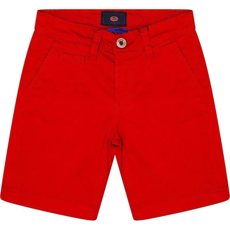 Short 'Daniel' Rouge pour Garçons