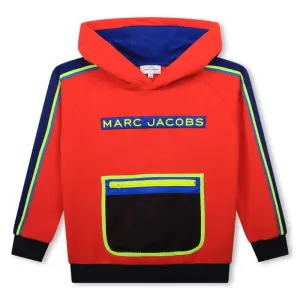 Sweat à capuche rouge pour garçons