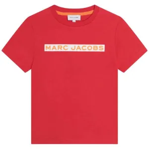 T-shirt pour garçons avec logo rouge