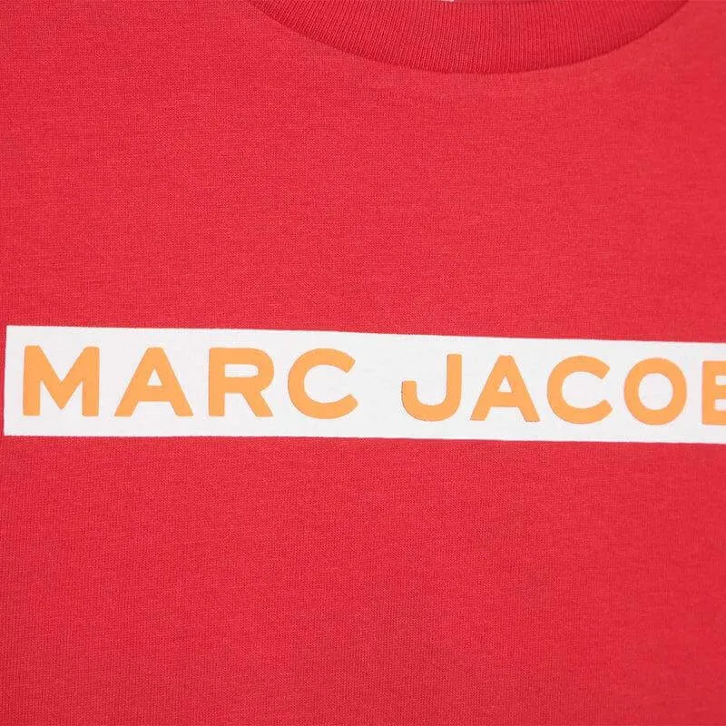 T-shirt pour garçons avec logo rouge
