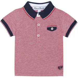 Polo Rouge pour Garçons
