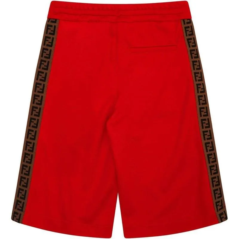 Short Rouge pour Garçons