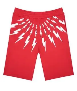 Short de Maillot Red Thunderbolt pour Garçons