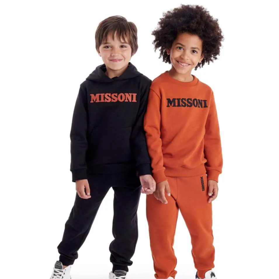 Pull en laine rouillé pour garçons