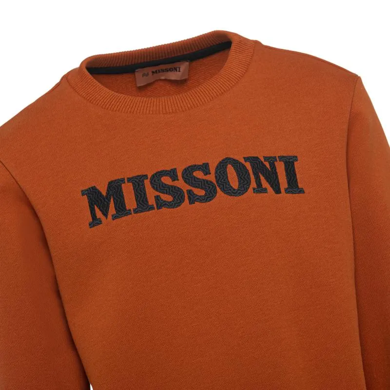 Pull en laine rouillé pour garçons