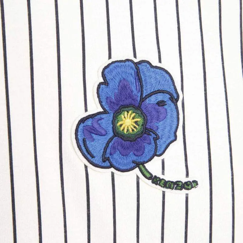 T-shirt à fleurs rayé pour garçons