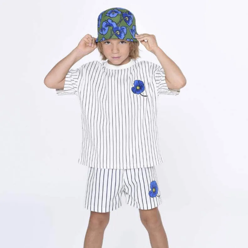 Short de bain rayé pour garçons