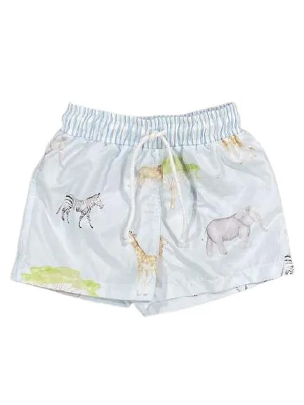Maillot de bain safari coucher de soleil pour garçons