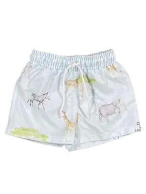 Maillot de bain safari coucher de soleil pour garçons