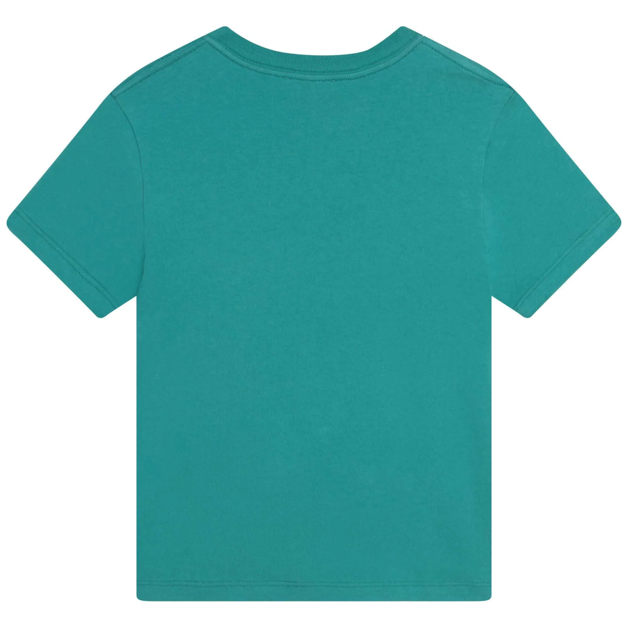 T-shirt pour garçons avec logo turquoise