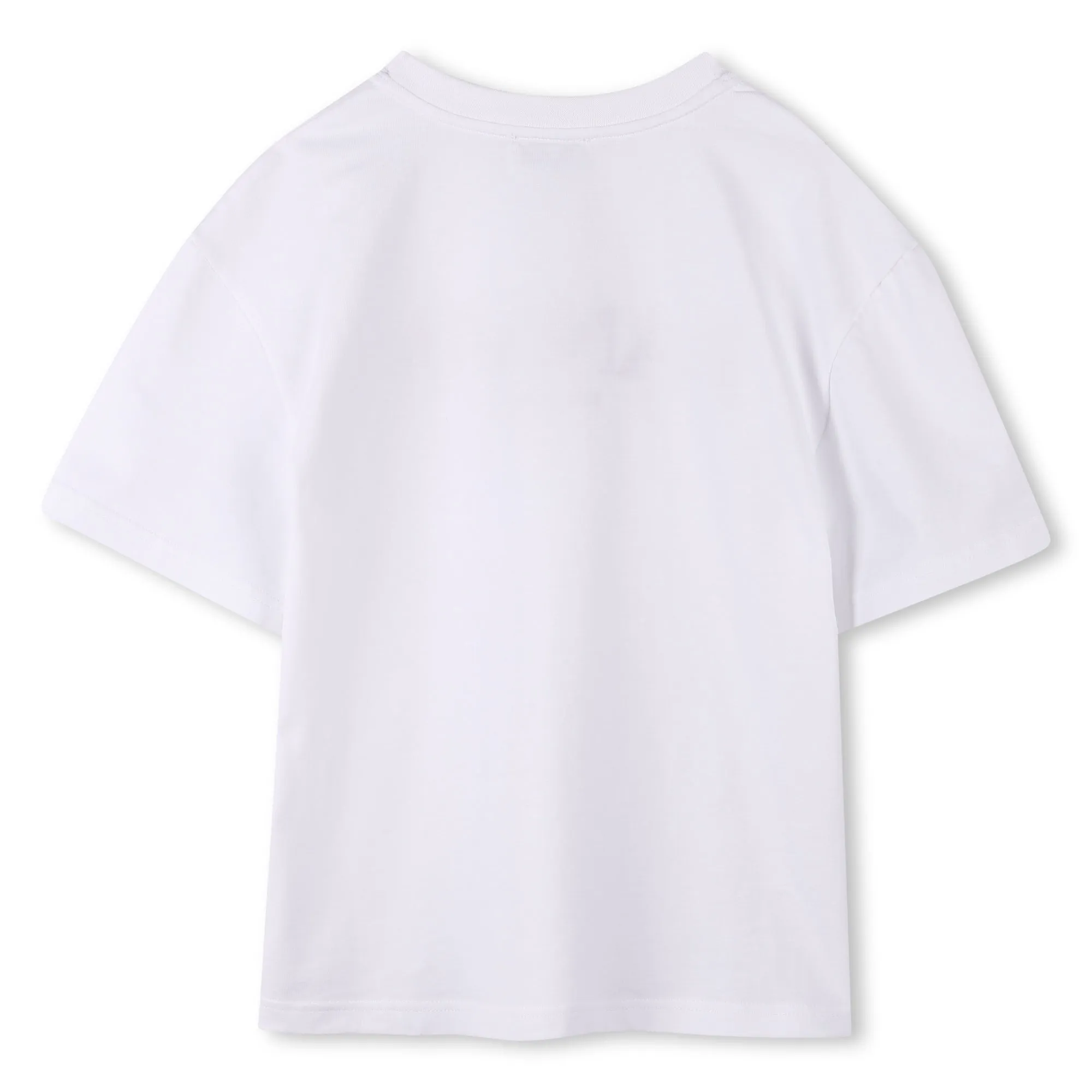 T-shirt blanc beige pour garçons
