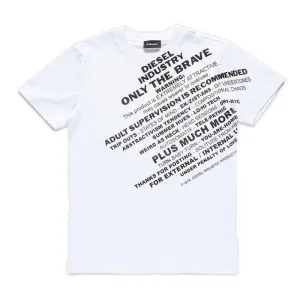 T-shirt Brave Blanc pour Garçons