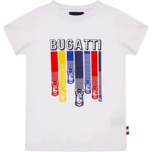 T-shirt blanc 'Course de voitures' pour garçons