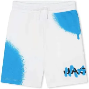 Short Garçon Blanc Graffiti