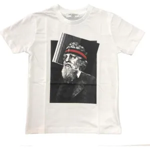 T-shirt graphique blanc pour garçons