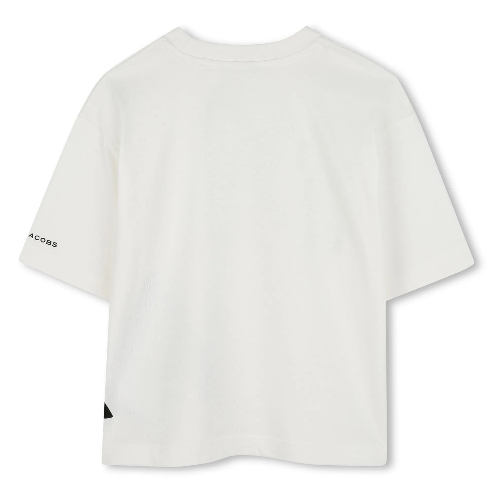 T-shirt blanc pour garçons avec logo