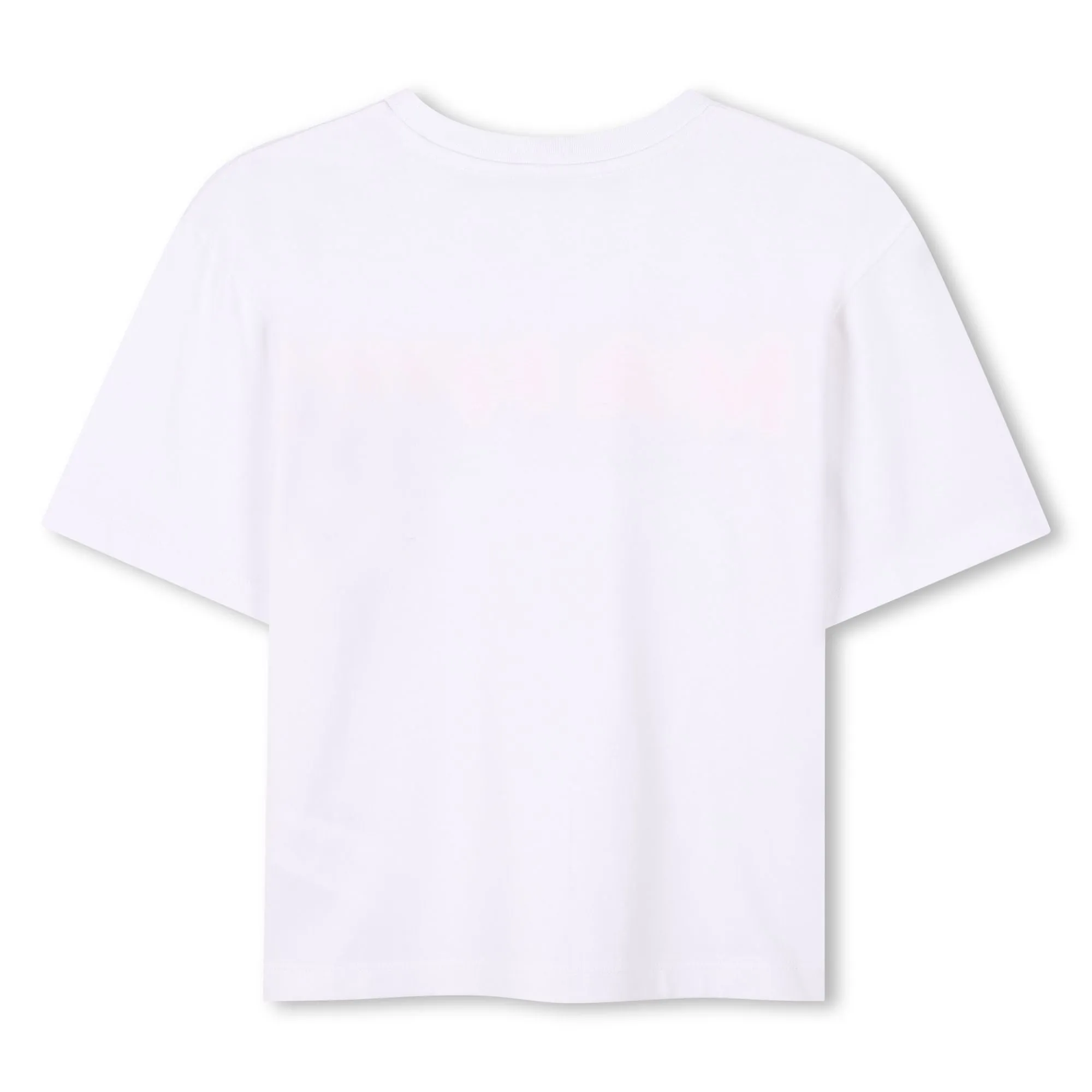 T-shirt blanc pour garçons avec logo