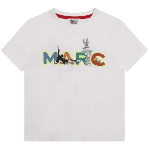 T-shirt blanc Looney Tunes pour garçons