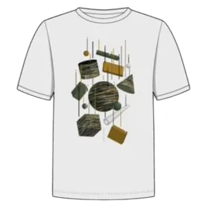 T-shirt blanc pour garçons Shape