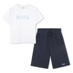 Ensemble Short Blanc pour Garçons