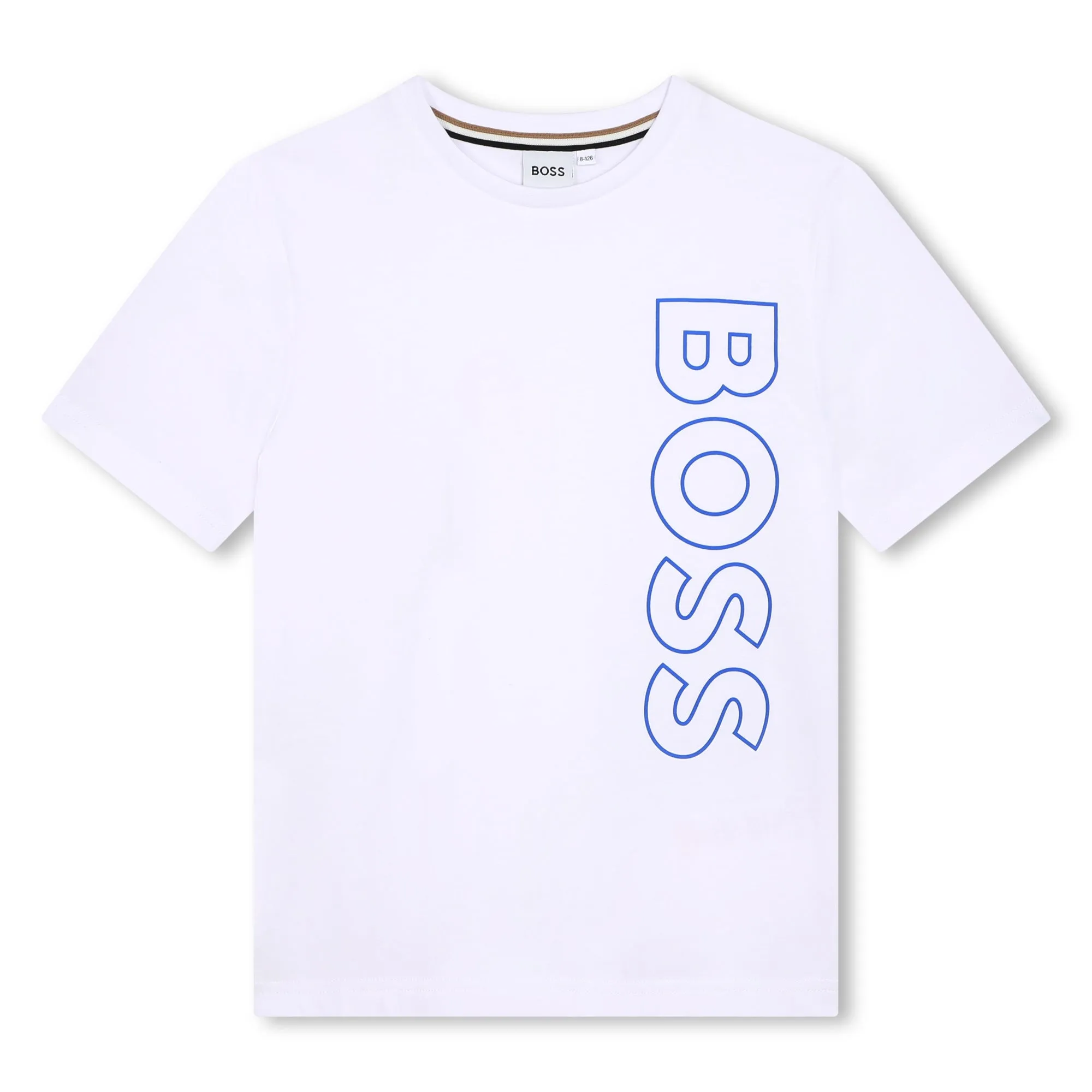 T-shirt à manches courtes blanc pour garçons