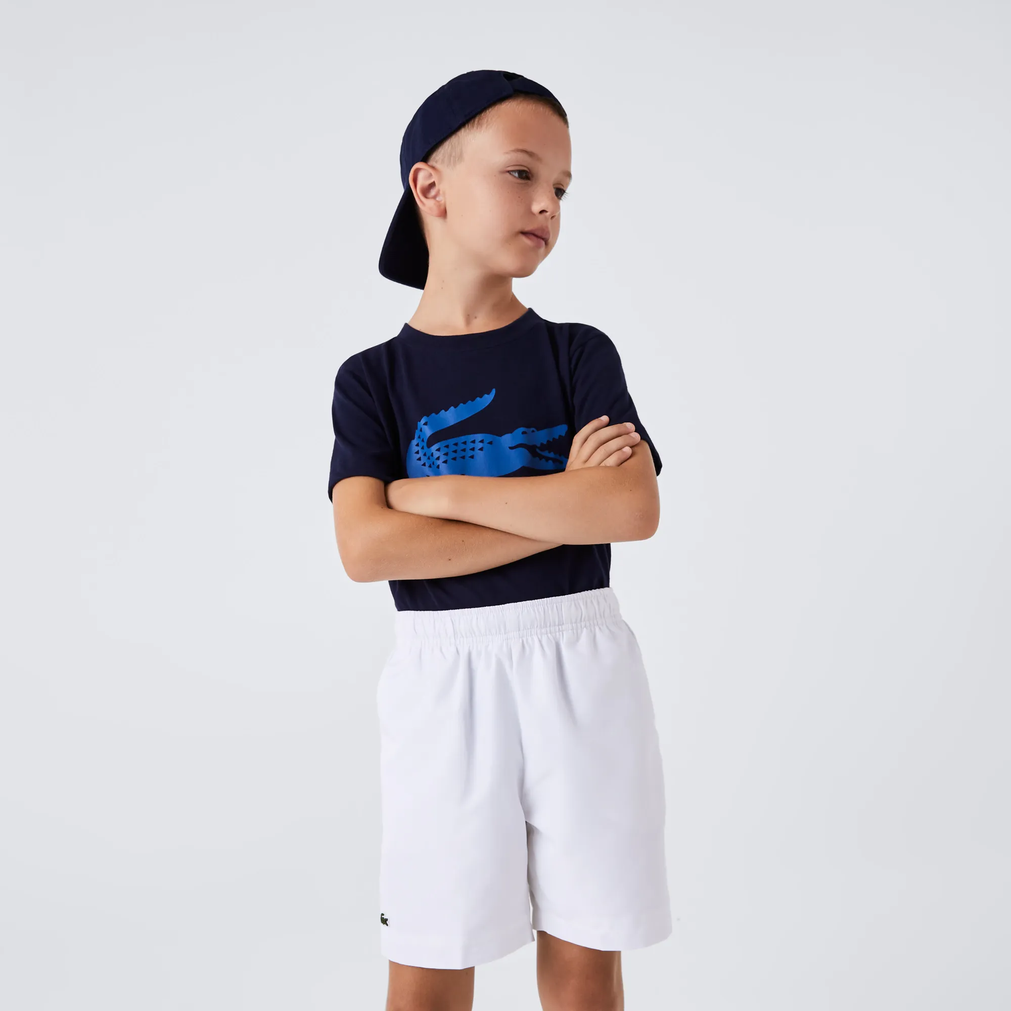 short de sport blanc pour garçons